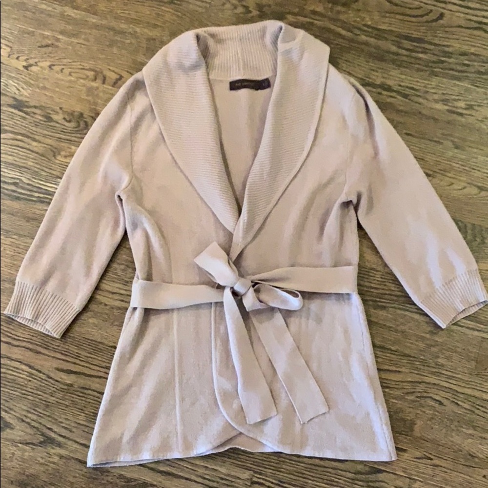 The Limited size S tie front Sweater